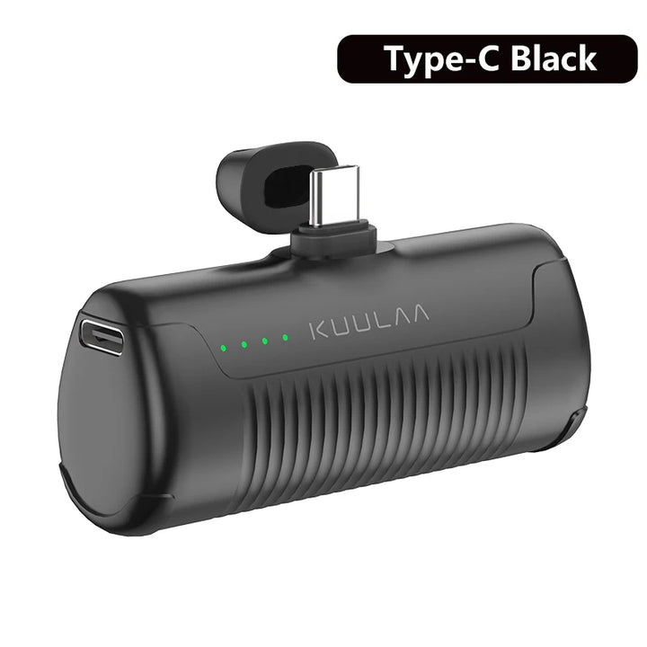 KUULAA Mini Power Bank 4500mAh - Portable Charger